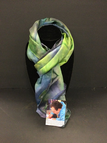 Christopher S. 14x72 Silk Scarf