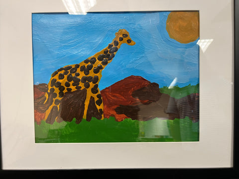 Ceasar G - Giraffe 8x10 (framed)