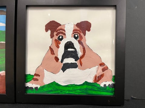 Ceasar G - Bulldog 8x8 (framed)