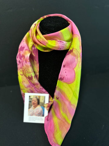 Bonnie M. 8x54 Silk Scarf