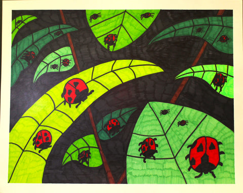 Jasmine M- A Lady Bugs Life 18x24