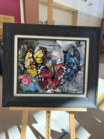 Julia A. 16x20 Butterflies