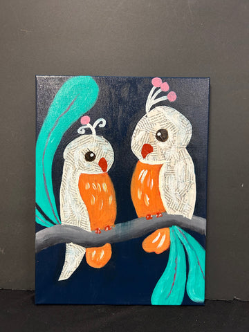 Jiezel G. 12x16 Love Birds